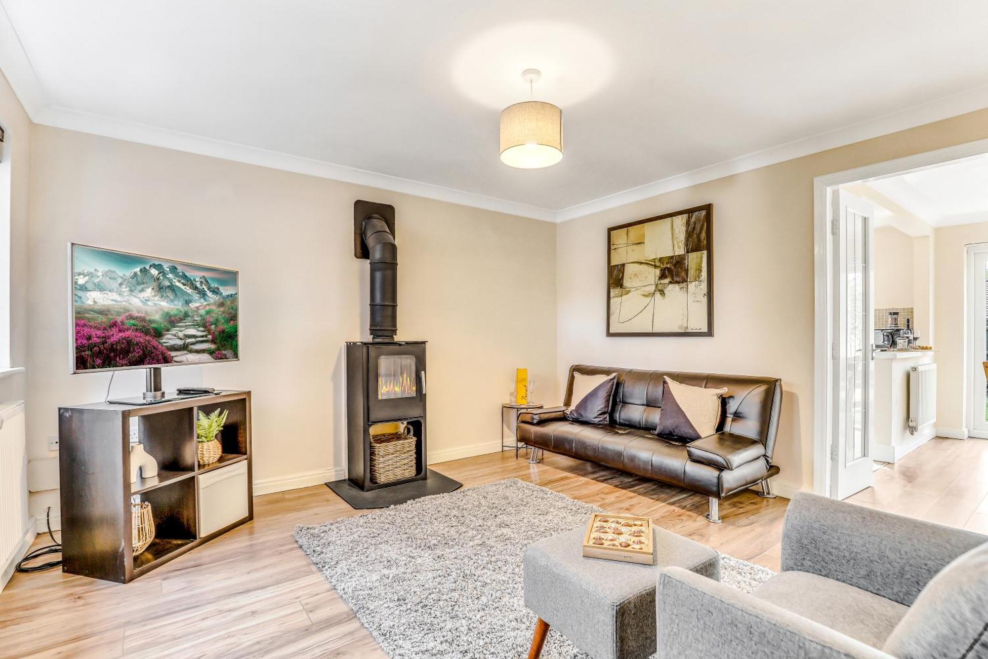 Silver Stag Properties, 3 Bedroom W Parking And Garden Smisby Extérieur photo